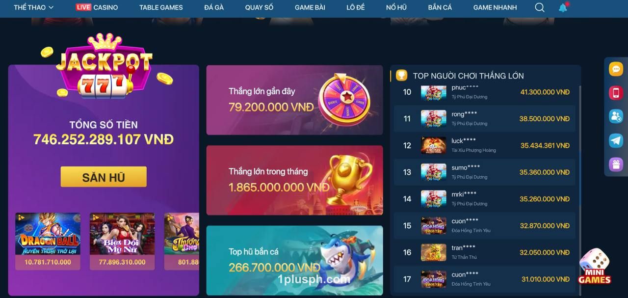 1plusgame player statistics dashboard
